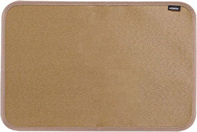 NOBANA 塗矽膠防火布隔熱墊 M(45 x 30cm), 沙色, 1層, 1個