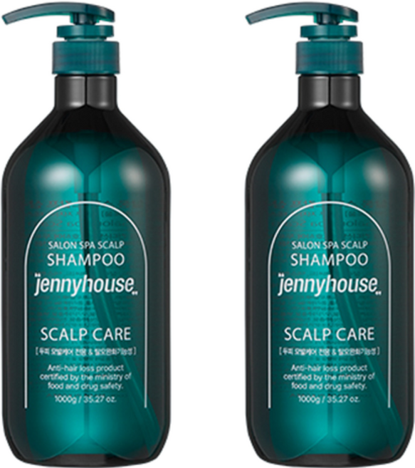 제니하우스코스메틱 살롱 스파 스칼프 샴푸, 2개, 1kg