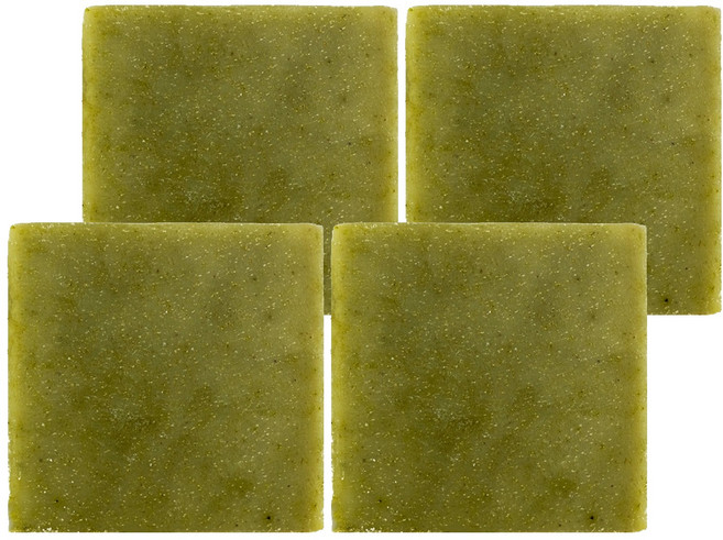 동구밭 가꿈 클렌징비누 상추, 120g, 4개