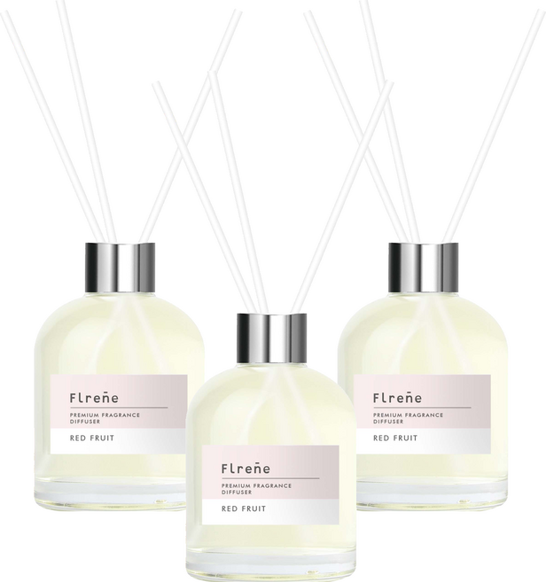 플렌느 실내용 디퓨저, 레드프룻, 200ml, 3개