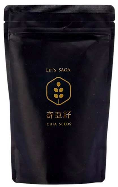 LET'S SAGA 奇亞籽 霧黑, 300g, 1包