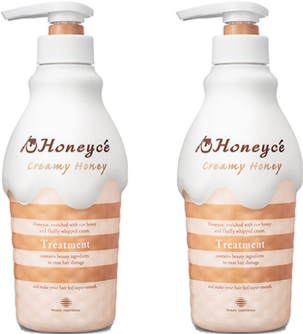 허니체 크리미 허니 트리트먼트, 470ml, 2개