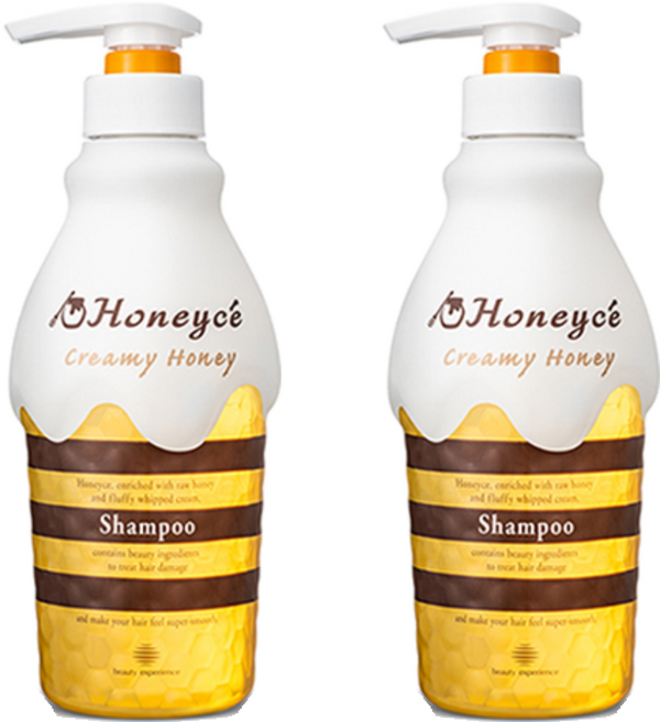 허니체 크리미 허니 샴푸, 470ml, 2개
