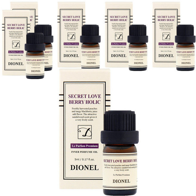 DIONEL Secret Love 莓果狂熱, 5ml, 6個