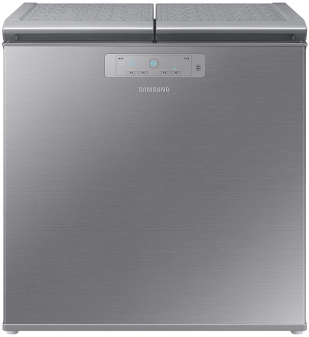 삼성전자 김치플러스 뚜껑형 김치냉장고 221L 방문설치, 리파인드 이녹스, RP22C3111S9