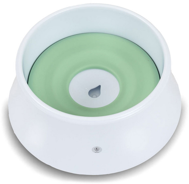 딩동펫 반려동물 플로팅 급수기, 그린, 1개