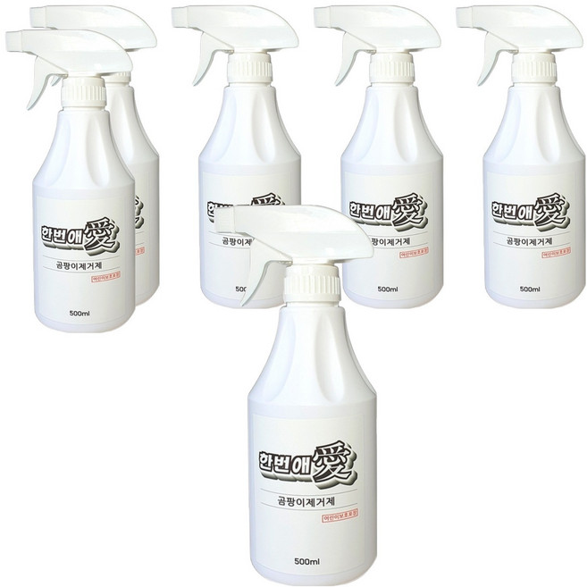 한번애 곰팡이 제거, 500ml, 6개