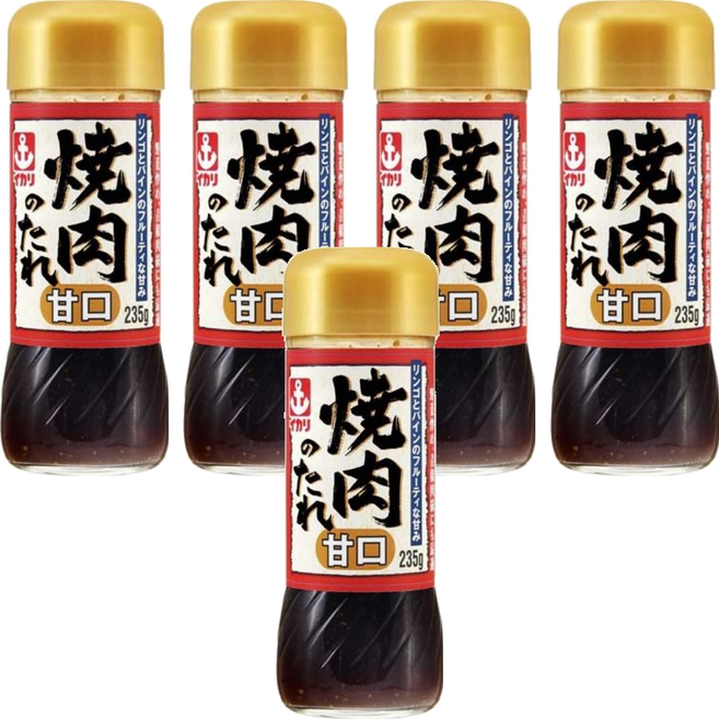 Ikari 伊加利 燒肉醬 甘口, 235g, 5瓶