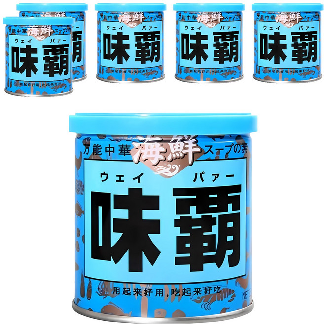 廣記商行 味霸 海鮮風味調味料, 250g, 6罐