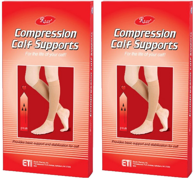 렉스타 610 압박 스타킹, 2세트, 종아리/무릎형