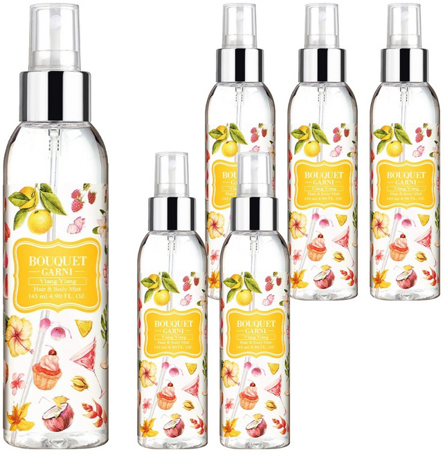 부케가르니 바디미스트 일랑일랑, 145ml, 6개