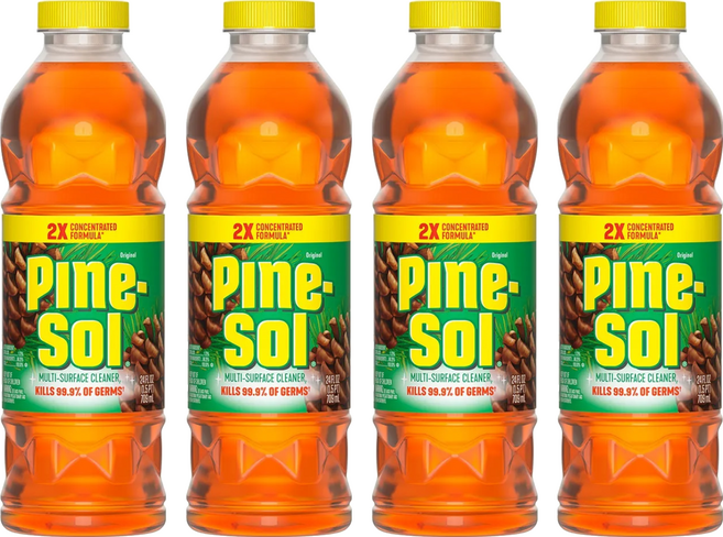 Pine-Sol 濃縮2倍清潔劑, 709ml, 4瓶