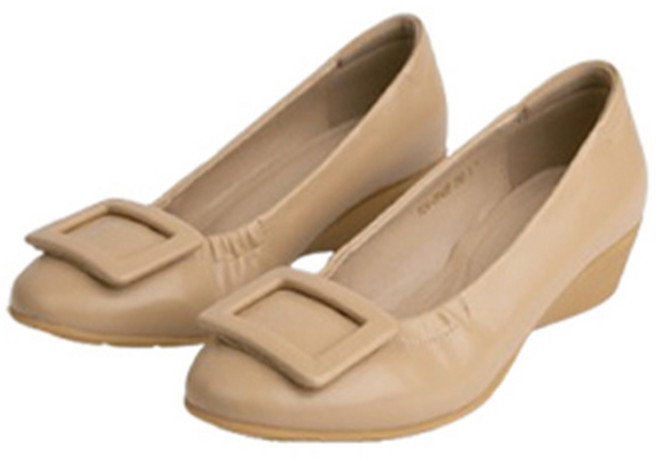 분홍코끼리 무중력 깔창 멜로우 몰드창 웨지슈즈 3.5cm