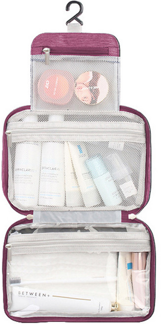 플라카 벽걸이형 다용도 방수 여행용 파우치