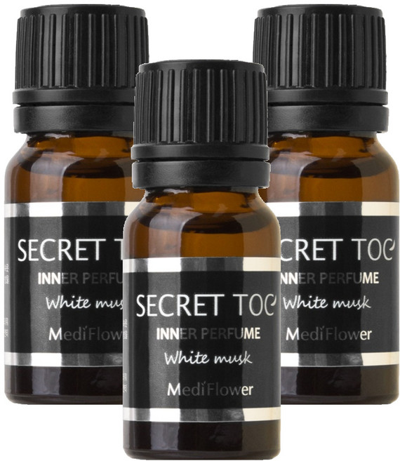 메디플라워 시크릿 톡 이너퍼퓸, 10ml, 3개