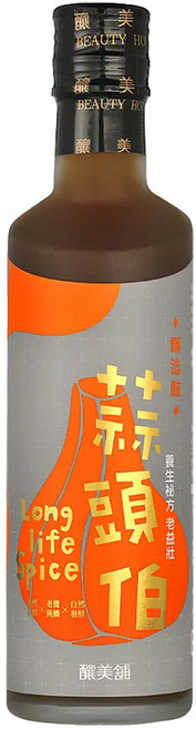 釀美舖 蒜頭釀造醋, 250ml, 1瓶