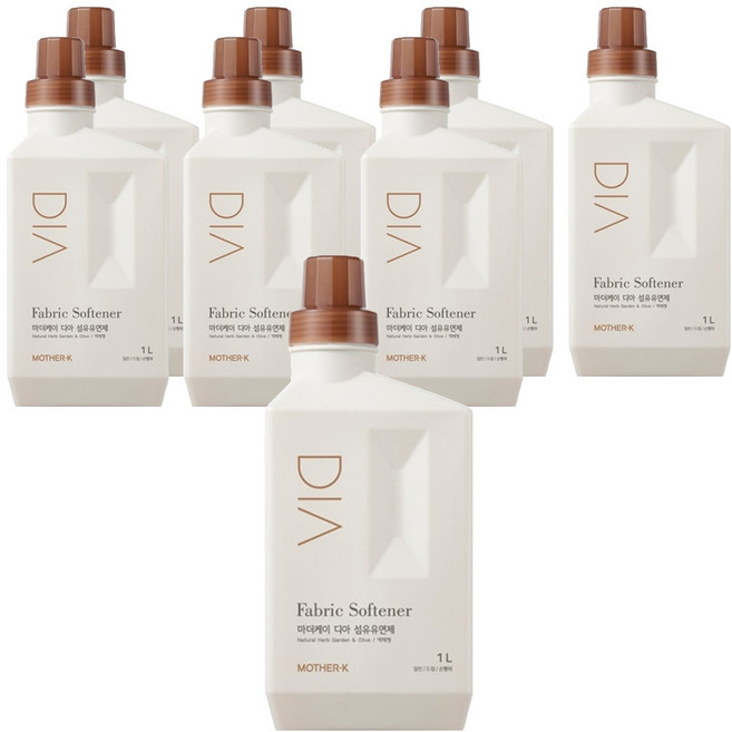 마더케이 디아 섬유유연제, 8개, 1L
