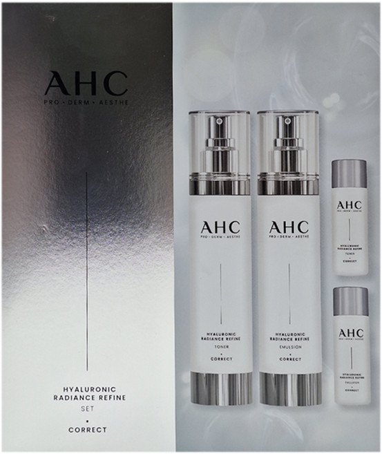 AHC PRO新款神仙水乳液組合 化妝水100 + 30ml + 乳液100 + 30ml, 1組