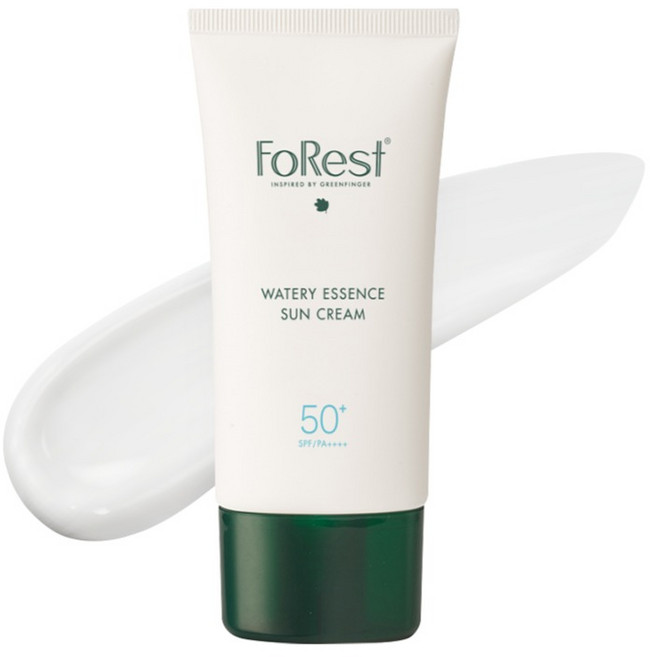 그린핑거 포레스트 워터리 에센스 선크림 SPF50+ PA++++, 80ml, 1개