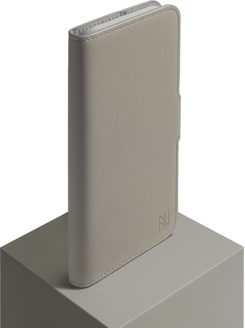 어썸디자인 수제 가죽 플랫 지갑 휴대폰 케이스