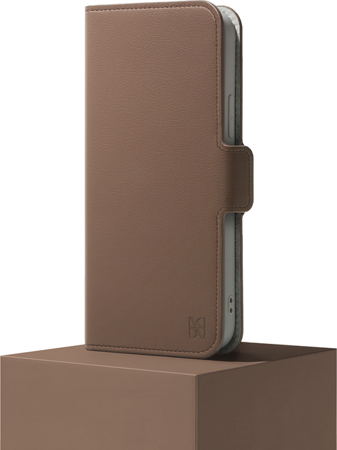 어썸디자인 수제 가죽 플랫 지갑 휴대폰 케이스