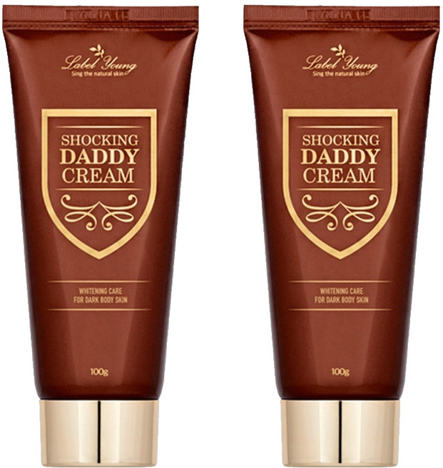 라벨영 쇼킹 대디 크림, 100g, 2개