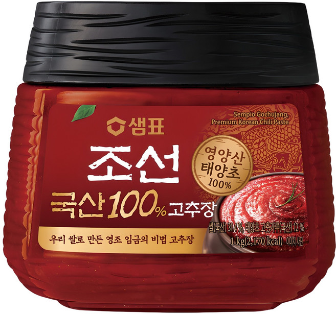샘표 국산 조선고추장, 1kg, 1개