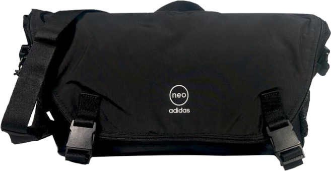 adidas 愛迪達 U MESGR BAG斜背包 IP6269 單一尺寸, 黑色