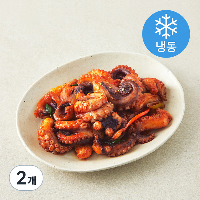 라사장네 매콤 쭈꾸미 볶음 (냉동), 2개, 350g
