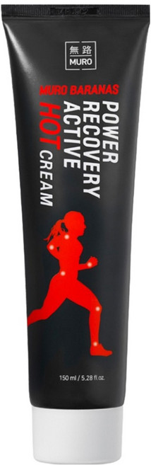 무로 바라나스 파워 리커버리 액티브 핫크림, 1개, 150ml