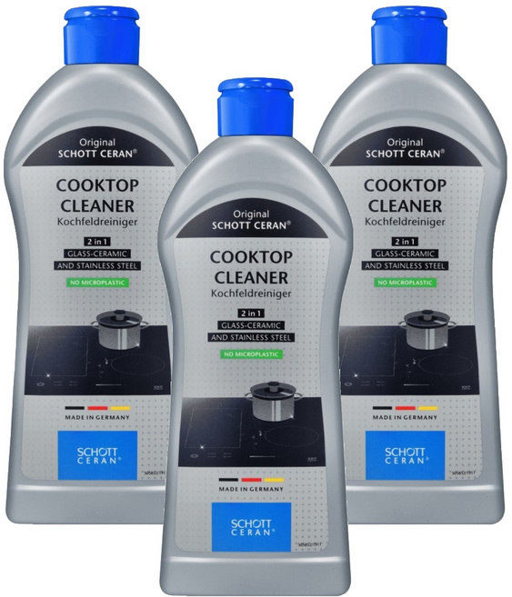 쇼트 쿡탑 인덕션 클리너, 300ml, 3개