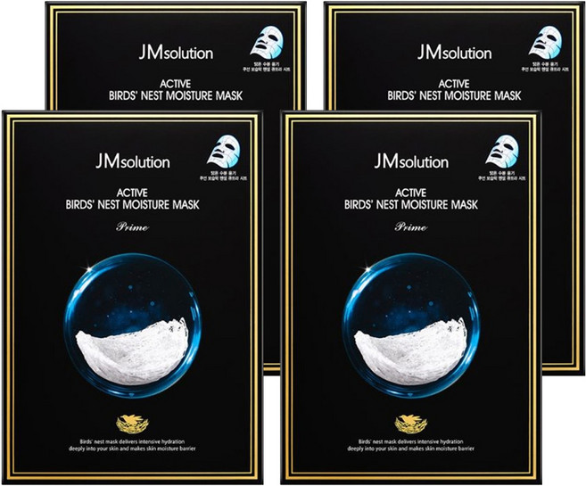 JMsolution 肌司研 燕窩補水保濕面膜 30ml, 10片, 4盒