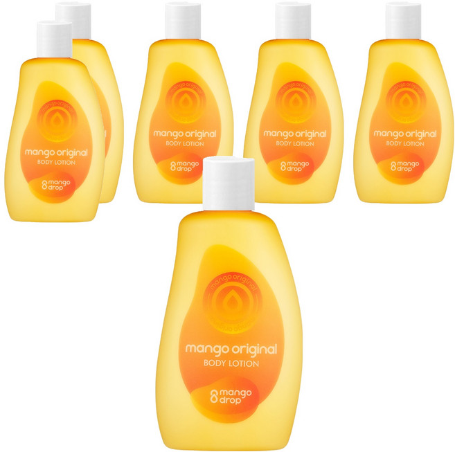 망고드랍 망고 오리지널 바디로션 과일향, 300ml, 6개