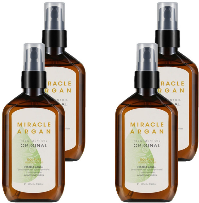 MERIT 奇蹟摩洛哥堅果護髮油, 100ml, 4個