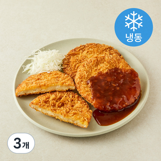 하늘푸드 닭가슴살 치킨까스 10p (냉동), 1.3kg, 3개