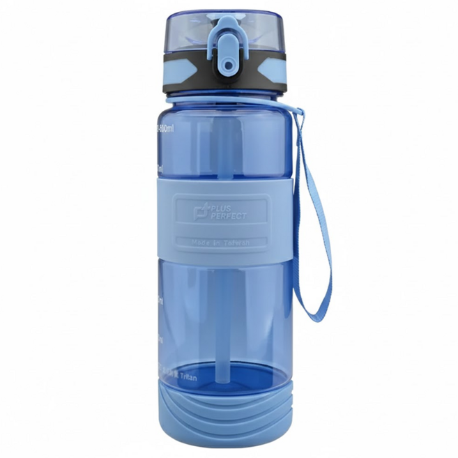 PLUS PERFECT 理想 極緻運動水壺, 藍色, 800ml, 1個