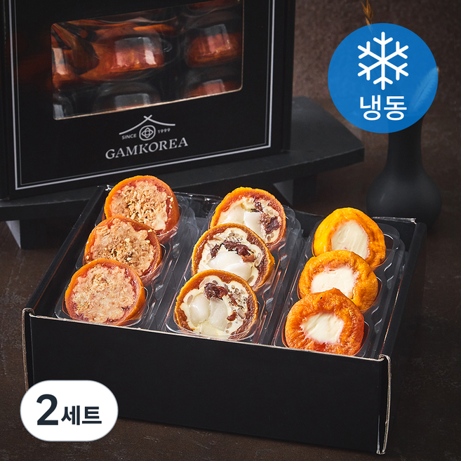 감코리아 곶감 쏙 시리즈 3종 x 3입 선물세트 250g (냉동), 2세트