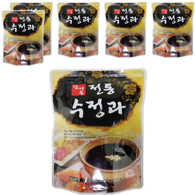 파낙스 참다음 전통수정과, 790ml, 6개