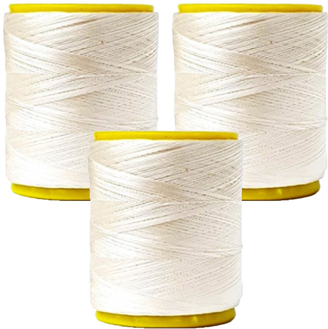 손 실면도용 가는 명주실 12합 300m, 1개입, 3개