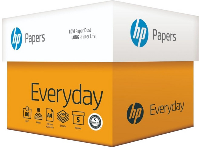 HP 복사용지 80g, A4, 2500매