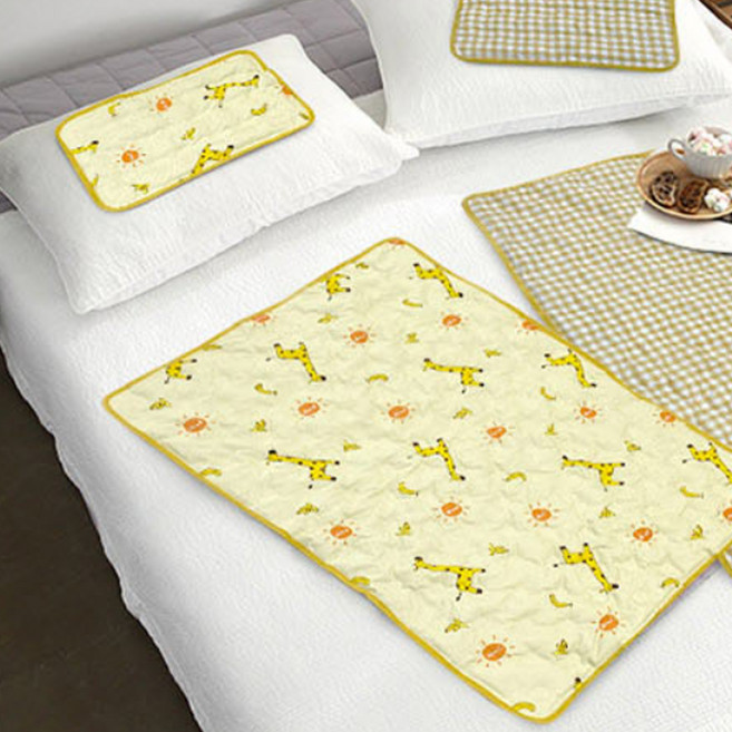 리브맘 양면 쿨매트 2종 세트, 쿨린이, 쿨매트+쿨베개 세트