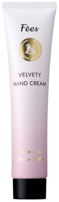 Fees BEBE 頂級可可脂嫩白潤手霜 玫瑰, 75ml, 1件