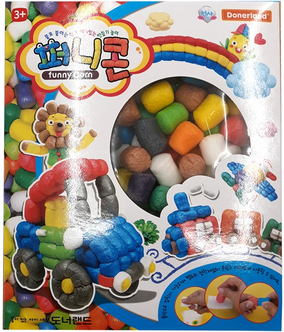 퍼니콘50g, 혼합색상, 1세트 - 쿠팡