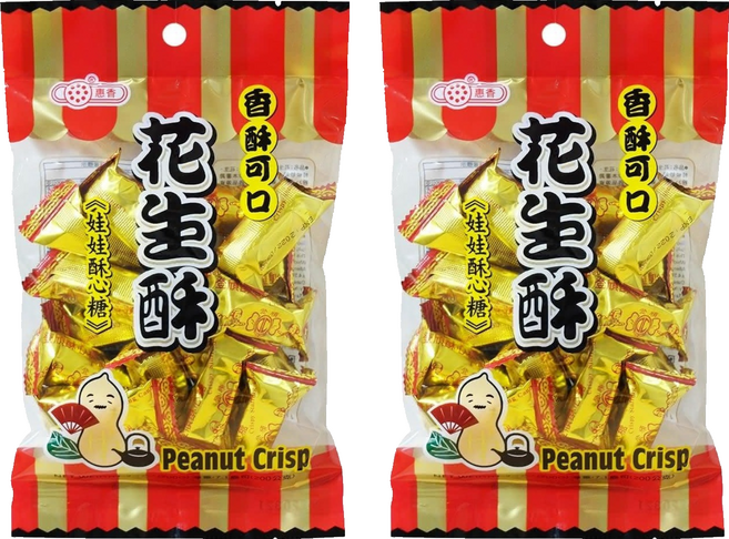 惠香 花生酥, 170g, 2袋