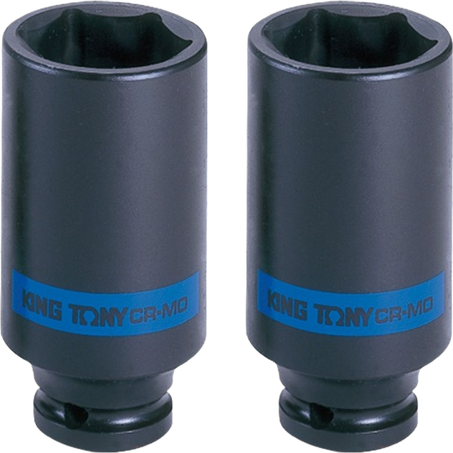 KING TONY 金統立 長型衝擊套筒 6角 1/2 25 443525M, 2個