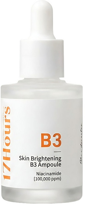 17아워즈 스킨 브라이트닝 B3 앰플, 1개, 30ml