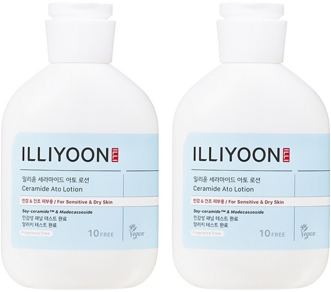 ILLIYOON 一理潤 Ceraato 乳液, 2個, 275ml