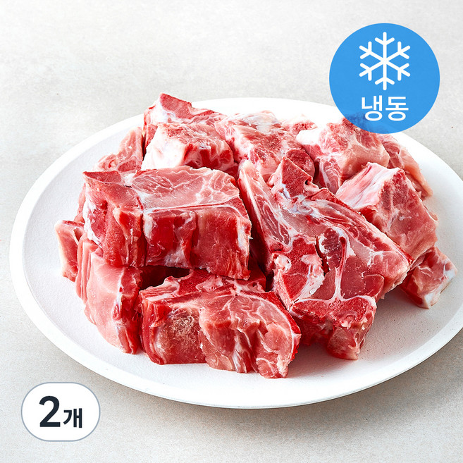 곰곰 한돈 등뼈 (냉동), 2개, 2kg