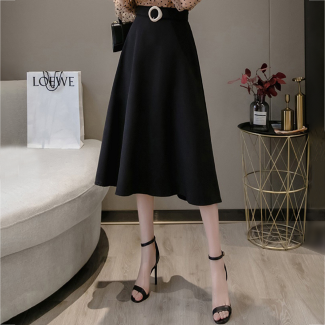 LUNA GIRL Dabi腰帶裙