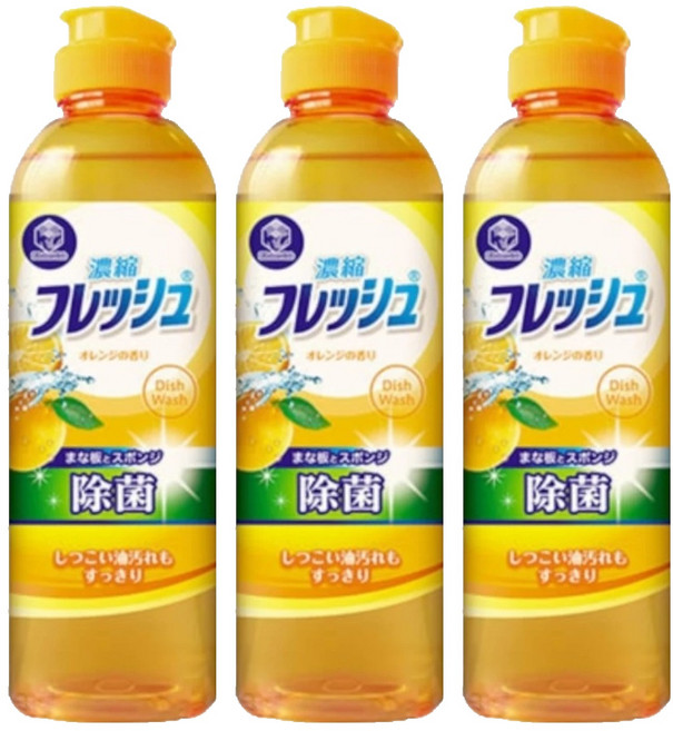 第一石鹼 Kitchen Club KC弱酸性洗碗精 3個, 250ml, 1組